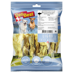 DeliBest Light ścięgna strusia - 6 x 200 g
