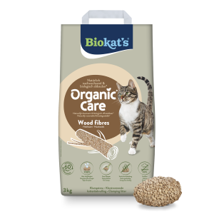 Biokat’s Organic Care, włókna drzewne - 8 l (ok. 3 kg)