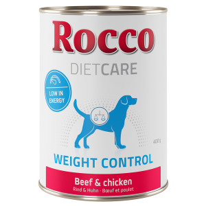 Rocco Diet Care Weight Control, wołowina z kurczakiem 12 x 400 g