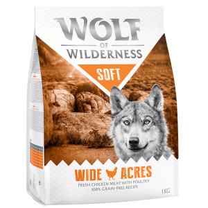 Wolf of Wilderness „Soft – Wide Acres”, kurczak - 1 kg