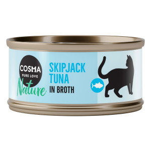 Cosma Nature, 6 x 70 g - Tuńczyk bonito