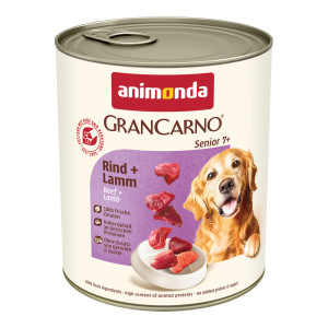 animonda GranCarno Original Senior, 6 x 800 g - Wołowina i jagnięcina