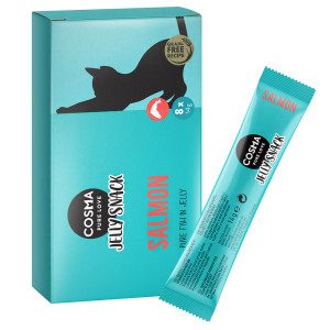 Cosma Jelly Snack, 8 x 14 g - Łosoś