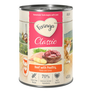 Korzystny pakiet Feringa Classic Meat Menu, 12 x 400 g  - Wołowina i drób