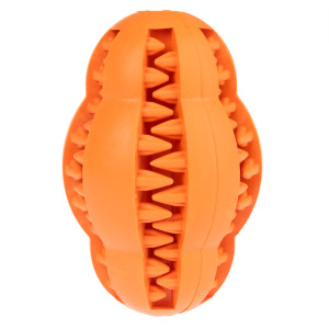 TIAKI zabawka dla psa Rugby Treat - Dł. 10,5 x Ø 7,5 cm