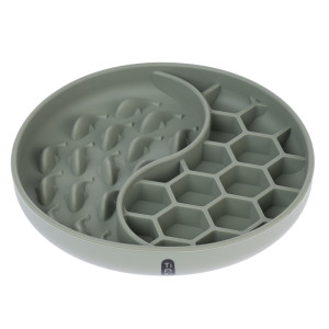 TIAKI Silikon Slow Feeder plaster miodu - ok. Ø 19 x wys. 3,5 cm
