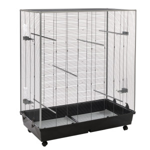 TIAKI klatka dla ptaków 120 - Dł. x szer. x wys.: 120 x 59 x 132 cm