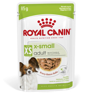 Royal Canin X-Small Adult w sosie - 24 x 85 g