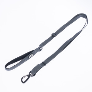 TIAKI smycz dla psa, szara - Długość: ok. 150-200 cm