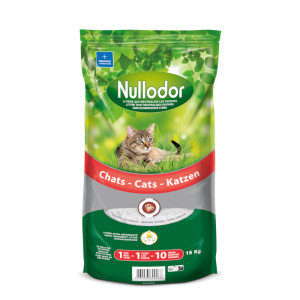 Nullodor żwirek silikatowy dla kotów - 2 x 15 kg