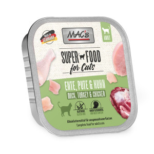 MAC's Cat tacki, 16 x 100 g - Kaczka, indyk i kurczak