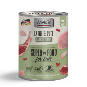 Korzystny pakiet MAC´s Cat karma dla kota, 12 x 800 g - Jagnięcina i indyk