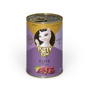 Korzystny pakiet KITTY Cat Adult Pate 24 x 400 g - Kaczka