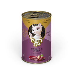 Korzystny pakiet KITTY Cat Adult Pate 24 x 400 g - Bażant i kaczka