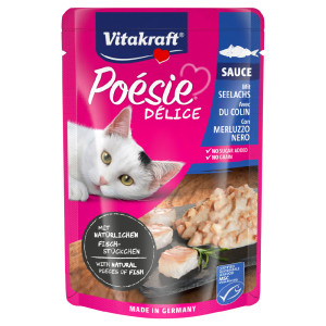 Vitakraft Poésie Délice, 23 x 85 g - Łosoś