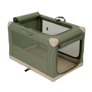 zooplus Basics składany transporter dla psa Basic - Dł. x szer. x wys.: 76 x 50,5 x 48 cm