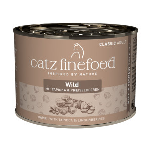 Korzystny pakiet catz finefood, 12 x 200 g - Dziczyzna