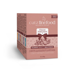 Mieszany pakiet próbny catz finefood w saszetkach, 12 x 85 g - Pakiet 1