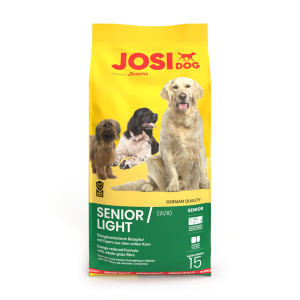 JosiDog Senior Light, z kurczakiem - 2 x 15 kg