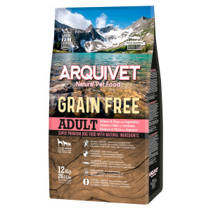 Arquivet Dog Grain Free, łosoś - 12 kg