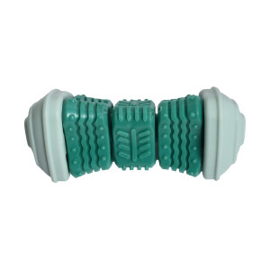 Bobby zabawka dla psa Onigiri - Zielona (dł. x szer. x wys.): 14,5 x 6,5 x 6,5 cm