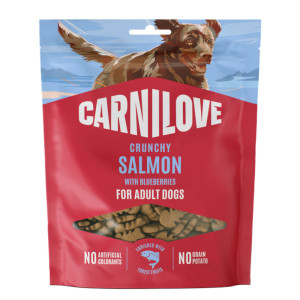 Carnilove Dog Crunchy Snack - Łosoś z jagodami, 200 g