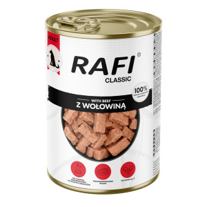 Rafi Dog, 6 x 1240 g - Wołowina