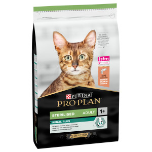 PURINA PRO PLAN Sterilised Adult Renal Plus, łosoś - 10 kg
