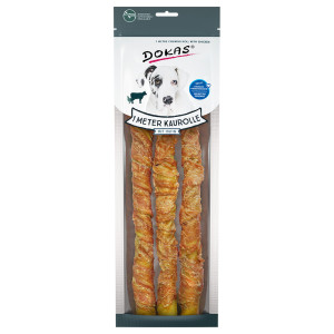 Dokas rurki do żucia o dł. 1 m - Kurczak, 3 x 315 g