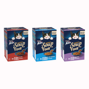 Pakiet mieszany Felix Soup, 18 x 48 g - Pakiet mieszany