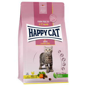 Happy Cat Supreme Junior, drób wiejski - 1,3 kg