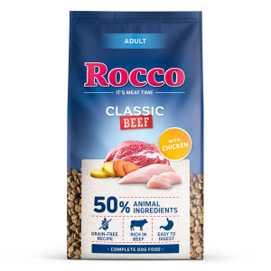 Rocco Adult Classic, wołowina z kurczakiem - 10 kg