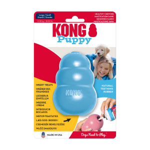 KONG Puppy - L, niebieski