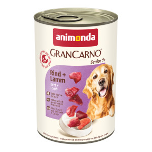 Pakiet animonda GranCarno Original, 12 x 400 g - Senior: Wołowina z jagnięciną