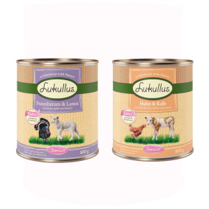 Megapakiet Lukullus Junior, 24 x 800 g - Pakiet mieszany