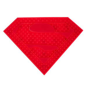 DC Superman mata do lizania - Dł. x szer. x wys.: 18 x 13 x 1 cm