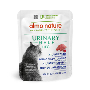 Korzystny pakiet Almo Nature HFC Urinary Help, 24 x 50 g - Tuńczyk atlantycki z żurawiną