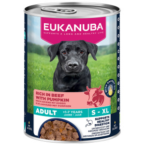 Eukanuba Adult, wołowina z dynią - 400 g