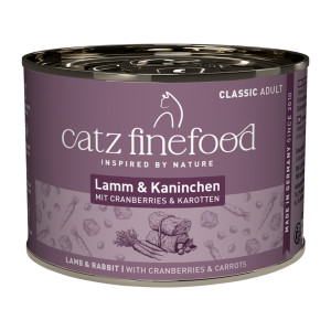 catz finefood, 6 x 200 g - Jagnięcina i królik