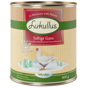 Lukullus Winter Menu, soczysta gęś - 6 x 800 g