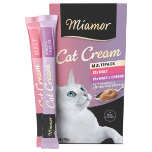 Mieszany pakiet Miamor Cat Snack pasty dla kota - 24 x 15 g