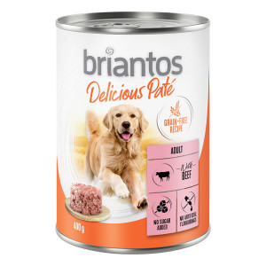 Briantos Delicious Paté, 24 x 400 g - Wołowina