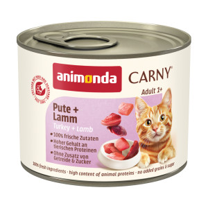 Korzystny pakiet animonda Carny Adult, 12 x 200 g - Indyk z jagnięciną
