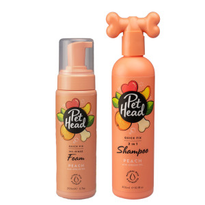 Pet Head Quick Fix - Zestaw 2-częściowy (pianka, szampon)