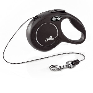 Smycz flexi Cat New Classic - Czarna
