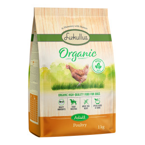 Lukullus Organic, drób (bez pszenicy) - 1 kg