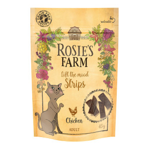 Rosie's Farm Snack "Strips", kurczak - 45 g