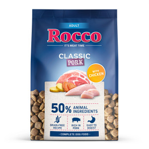 Rocco Adult Classic, wieprzowina z kurczakiem - 1 kg