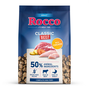 Rocco Adult Classic, wołowina z kurczakiem - 1 kg