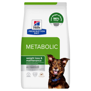Hill's Prescription Diet Metabolic Weight Management, jagnięcina z ryżem - 12 kg